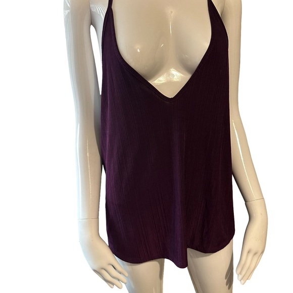 Free People Deep Purple Tank Top - Picture 1 of 8